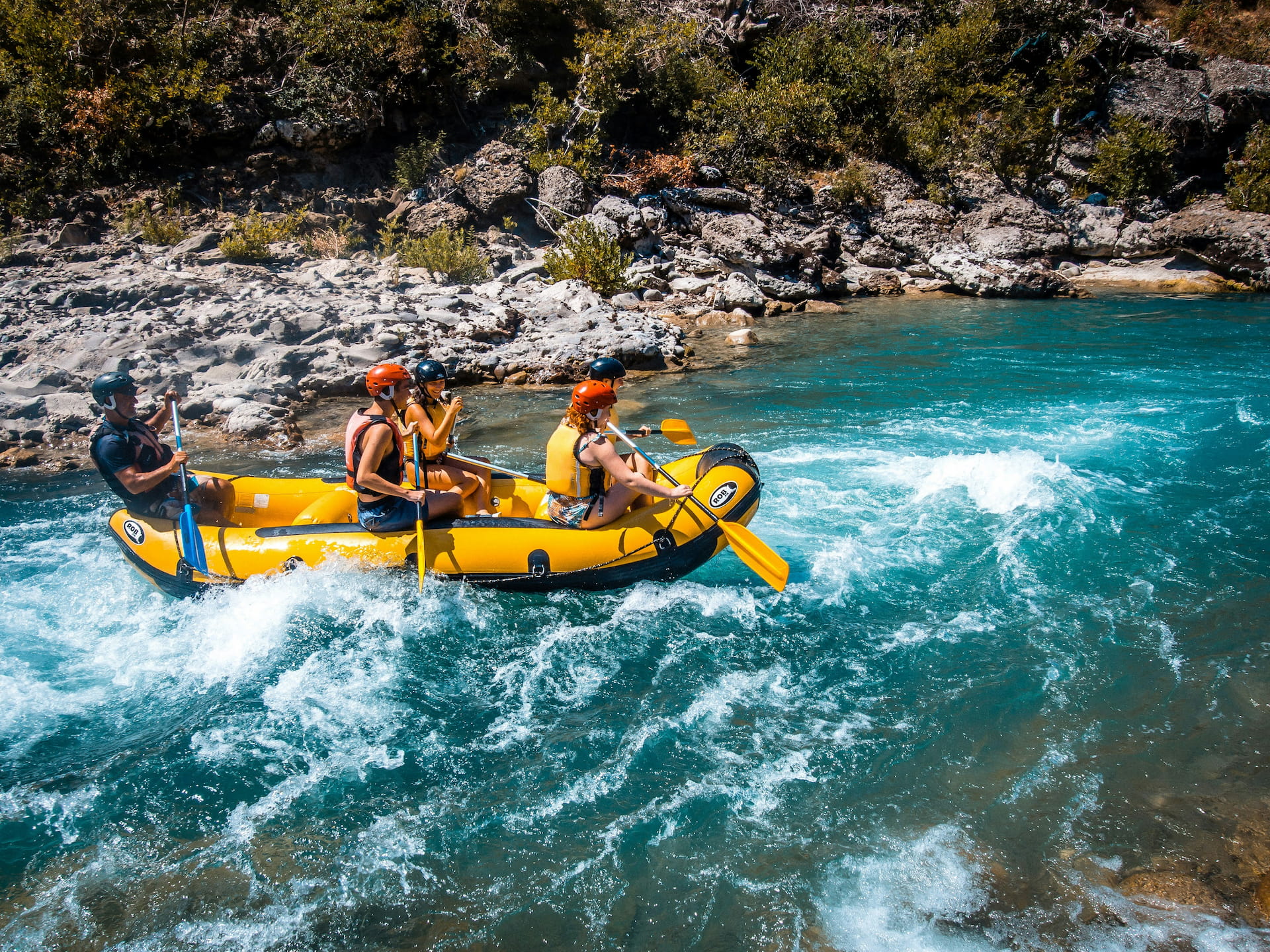 White water rafting in Rishikesh Uttarakhand